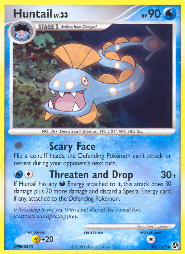 Huntail (42/106) [Diamond & Pearl: Great Encounters] | Card Merchant Takapuna