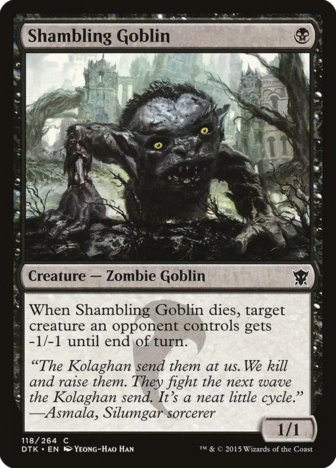 Shambling Goblin [Dragons of Tarkir] | Card Merchant Takapuna