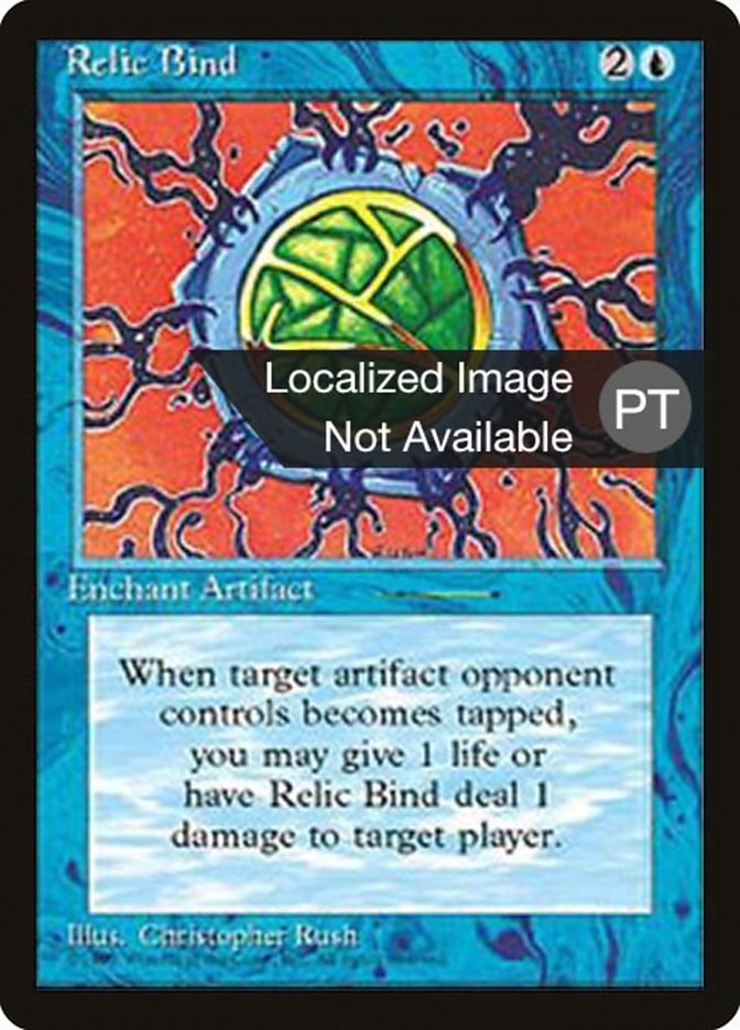 Relic Bind [Fourth Edition (Foreign Black Border)] | Card Merchant Takapuna