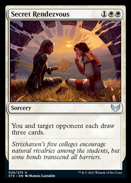 Secret Rendezvous [Strixhaven: School of Mages] | Card Merchant Takapuna