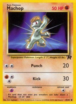 Machop (59/82) [Team Rocket Unlimited] | Card Merchant Takapuna