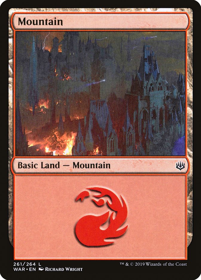 Mountain (261) [War of the Spark] | Card Merchant Takapuna