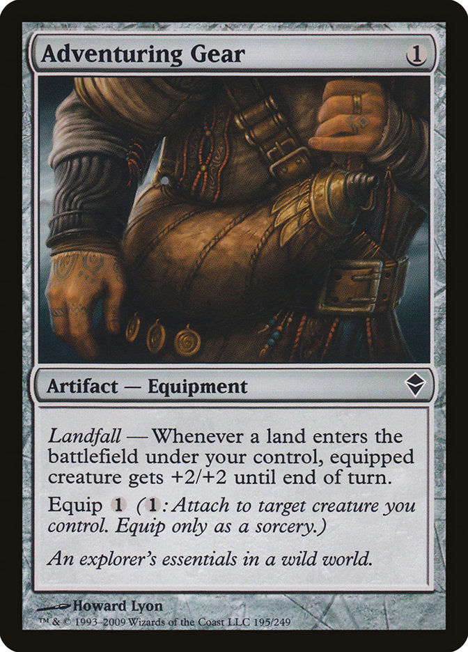 Adventuring Gear [Zendikar] | Card Merchant Takapuna