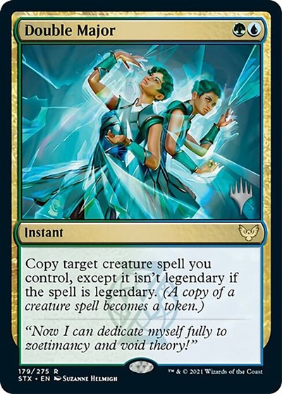 Double Major (Promo Pack) [Strixhaven: School of Mages Promos] | Card Merchant Takapuna