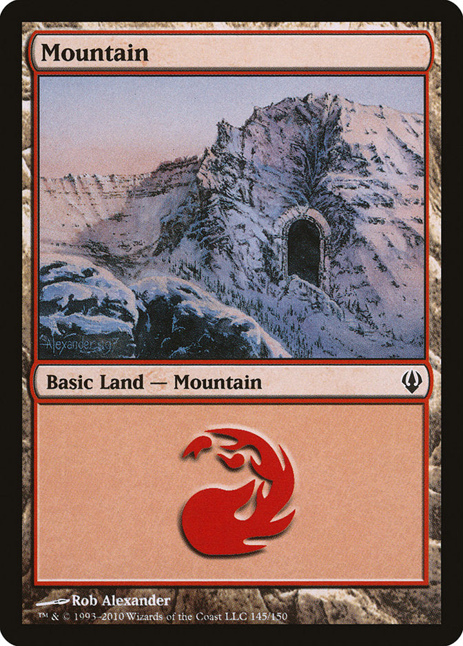 Mountain (145) [Archenemy] | Card Merchant Takapuna