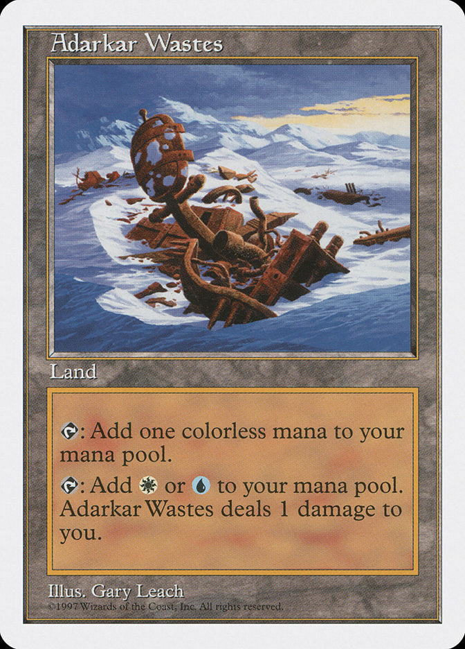 Adarkar Wastes [Fifth Edition] | Card Merchant Takapuna