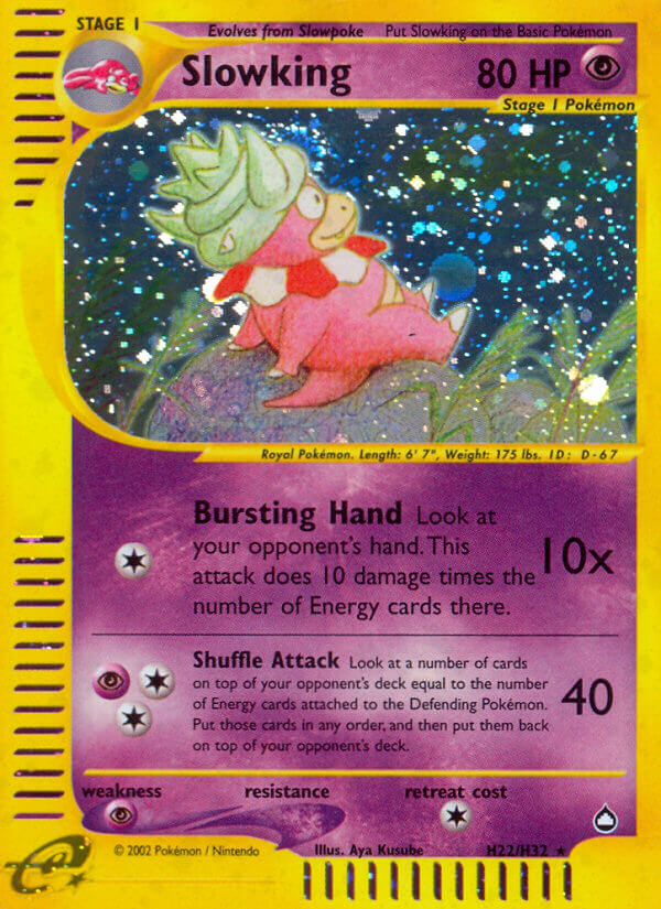 Slowking (H22/H32) [Aquapolis] | Card Merchant Takapuna