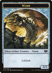 Wurm (033/036) // Goat Double-Sided Token [Commander 2014 Tokens] | Card Merchant Takapuna