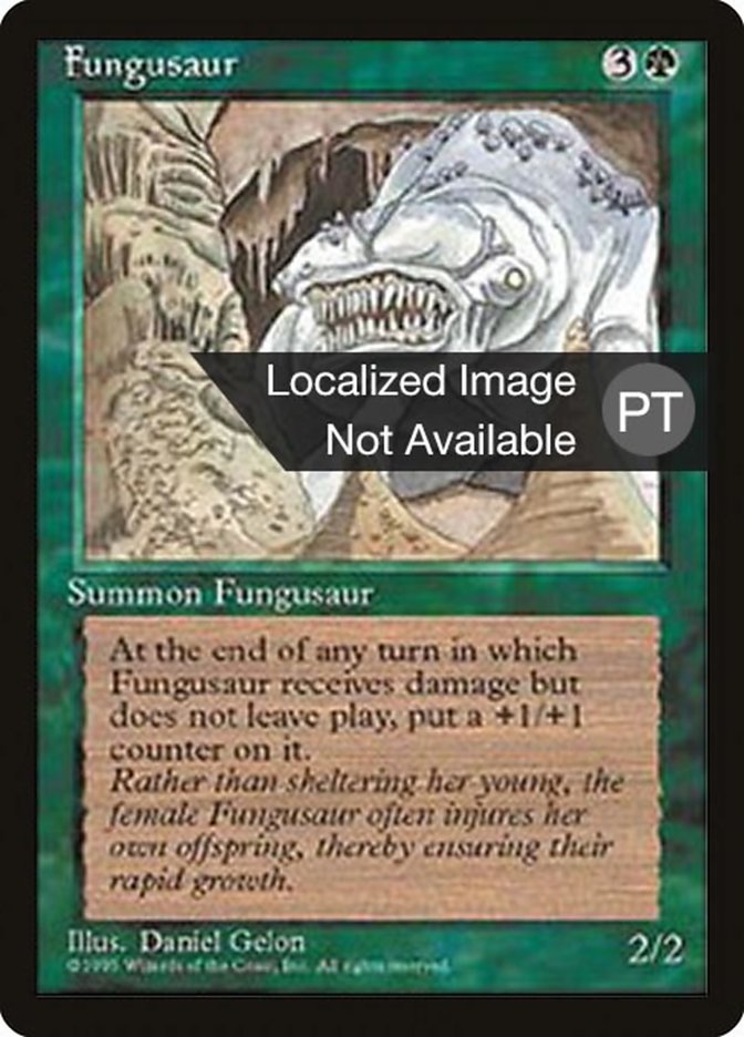 Fungusaur [Fourth Edition (Foreign Black Border)] | Card Merchant Takapuna