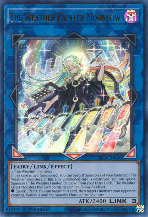 The Weather Painter Moonbow [DIFO-EN050] Ultra Rare | Card Merchant Takapuna