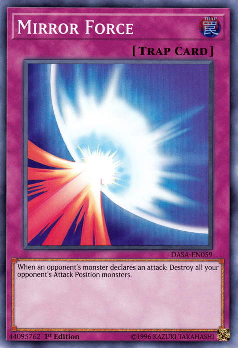 Mirror Force [DASA-EN059] Super Rare | Card Merchant Takapuna