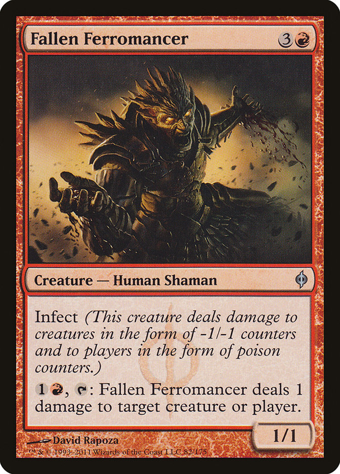 Fallen Ferromancer [New Phyrexia] | Card Merchant Takapuna