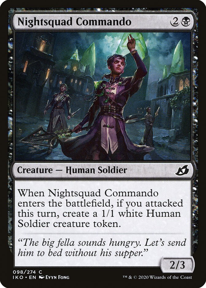 Nightsquad Commando [Ikoria: Lair of Behemoths] | Card Merchant Takapuna