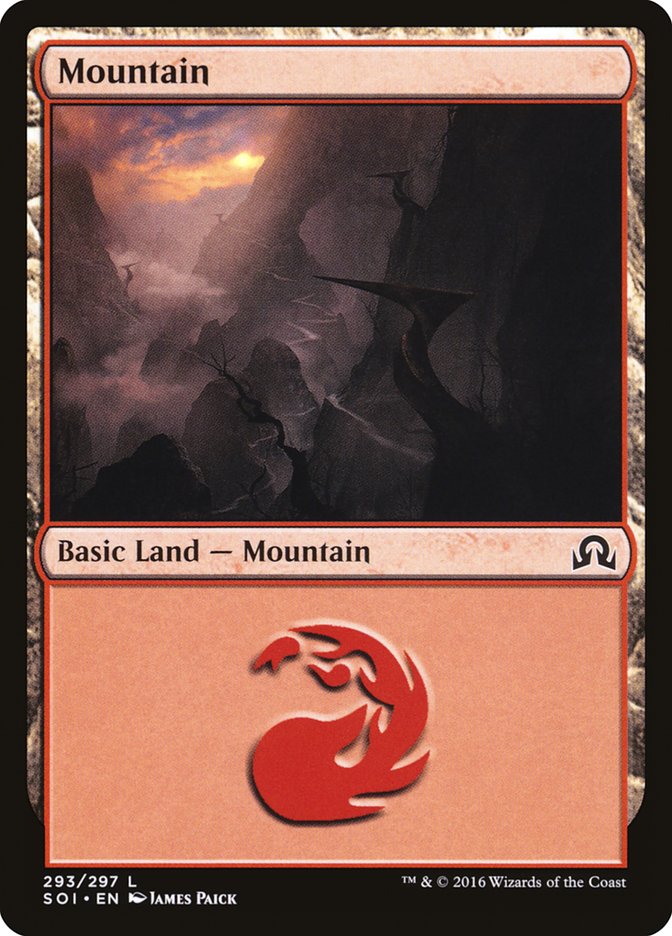 Mountain (293) [Shadows over Innistrad] | Card Merchant Takapuna