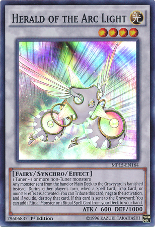 Herald of the Arc Light [MP15-EN164] Super Rare | Card Merchant Takapuna