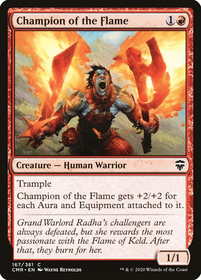 Champion of the Flame [Commander Legends] | Card Merchant Takapuna