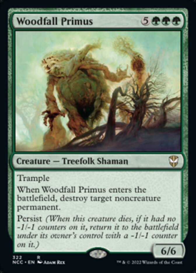 Woodfall Primus [Streets of New Capenna Commander] | Card Merchant Takapuna