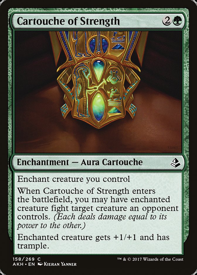 Cartouche of Strength [Amonkhet] | Card Merchant Takapuna