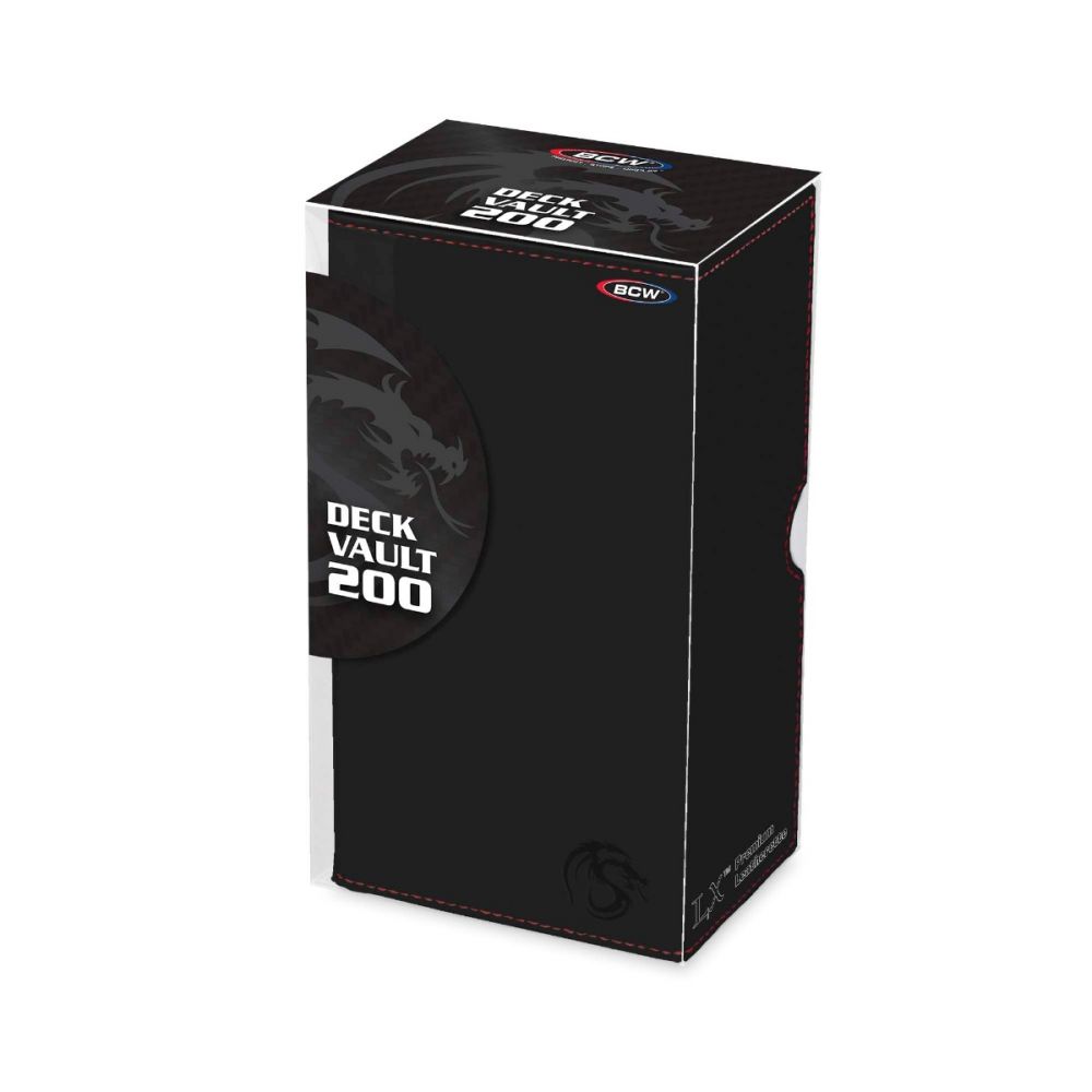 BCW Deck Vault LX 200 - Black | Card Merchant Takapuna