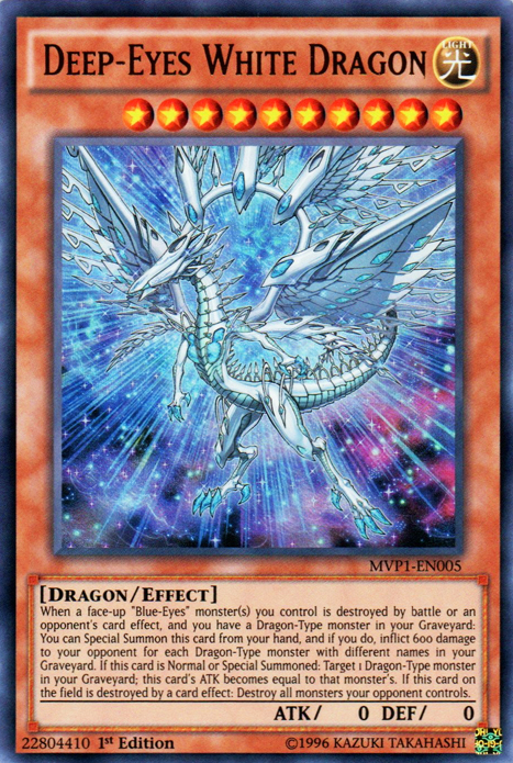 Deep-Eyes White Dragon [MVP1-EN005] Ultra Rare | Card Merchant Takapuna