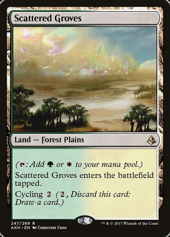 Scattered Groves [Amonkhet] | Card Merchant Takapuna