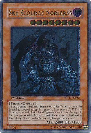 Sky Scourge Norleras [FOTB-EN022] Ultimate Rare | Card Merchant Takapuna