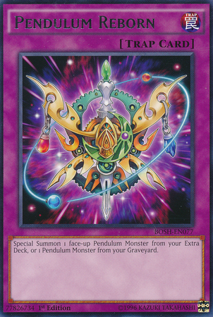 Pendulum Reborn [BOSH-EN077] Rare | Card Merchant Takapuna