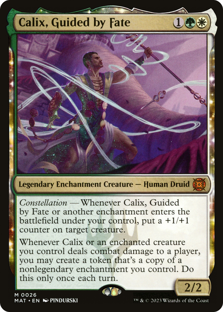 Calix, Guided by Fate [March of the Machine: The Aftermath] | Card Merchant Takapuna