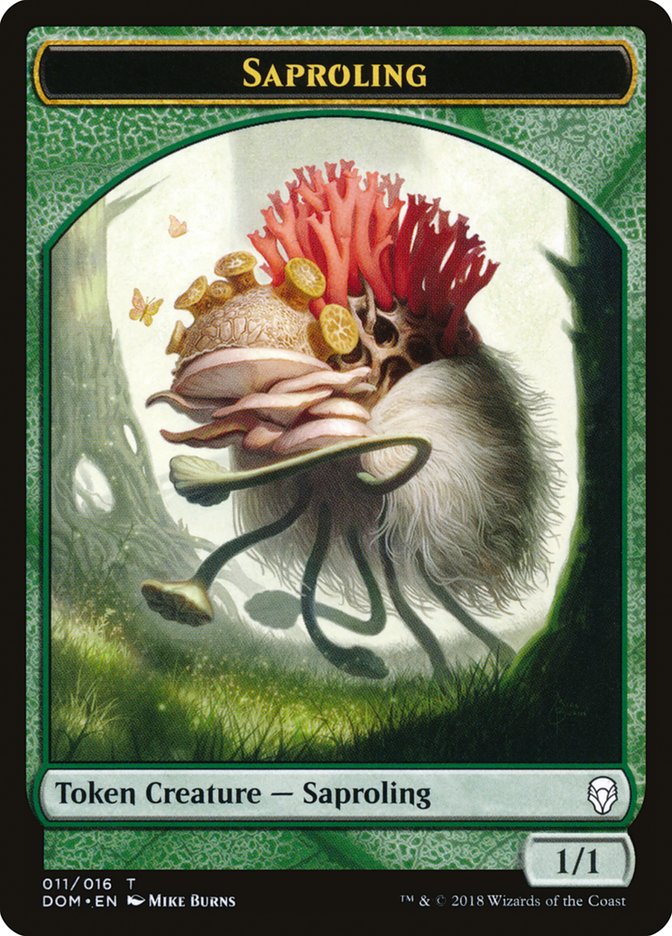 Saproling Token (011/016) [Dominaria Tokens] | Card Merchant Takapuna