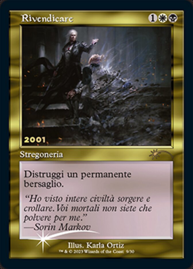 Rivendicare (Vindicate) [30th Anniversary Promos] | Card Merchant Takapuna