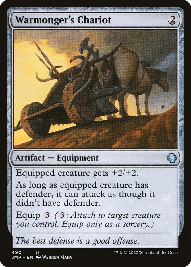 Warmonger's Chariot [Jumpstart] | Card Merchant Takapuna