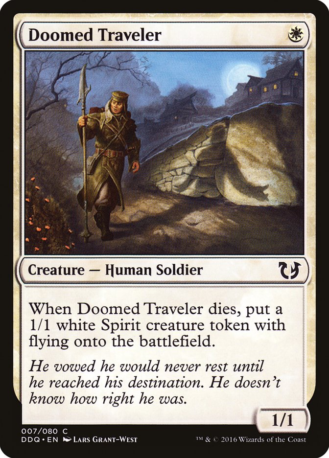 Doomed Traveler [Duel Decks: Blessed vs. Cursed] | Card Merchant Takapuna