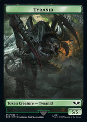 Tyranid (017) // Tyranid (018) Double-Sided Token (Surge Foil) [Warhammer 40,000 Tokens] | Card Merchant Takapuna