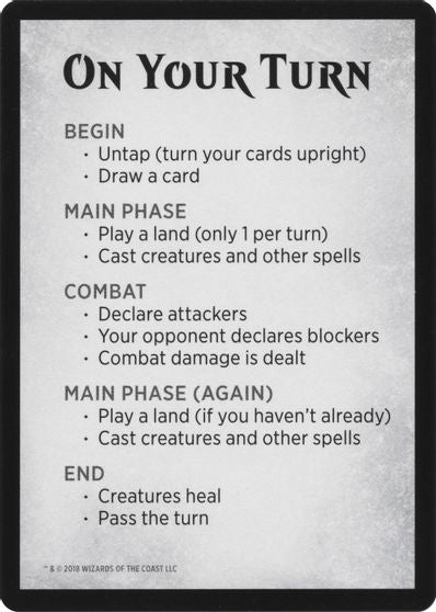 Rules Card [War of the Spark Tokens] | Card Merchant Takapuna