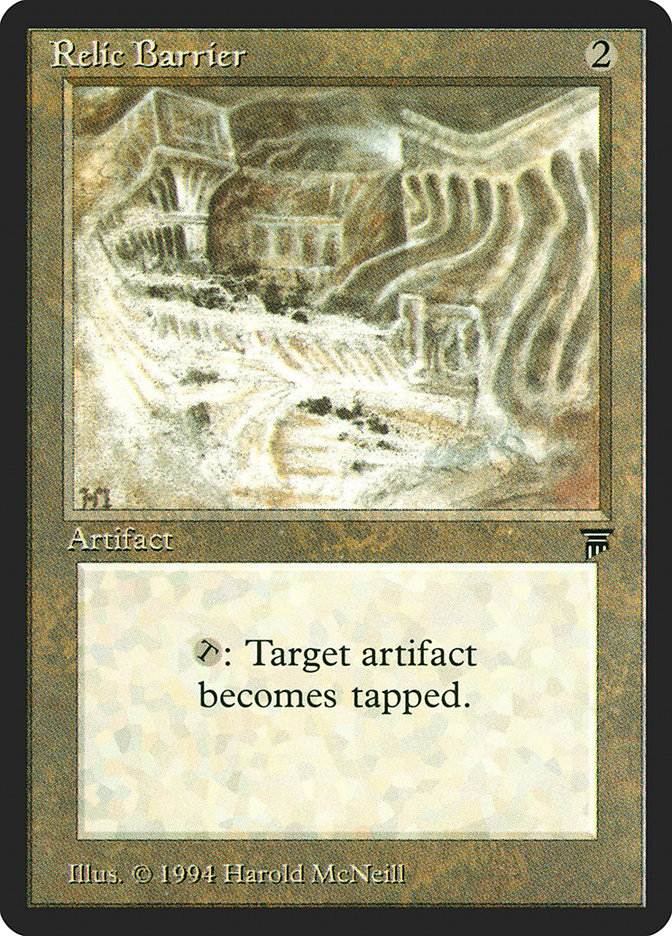 Relic Barrier [Legends] | Card Merchant Takapuna