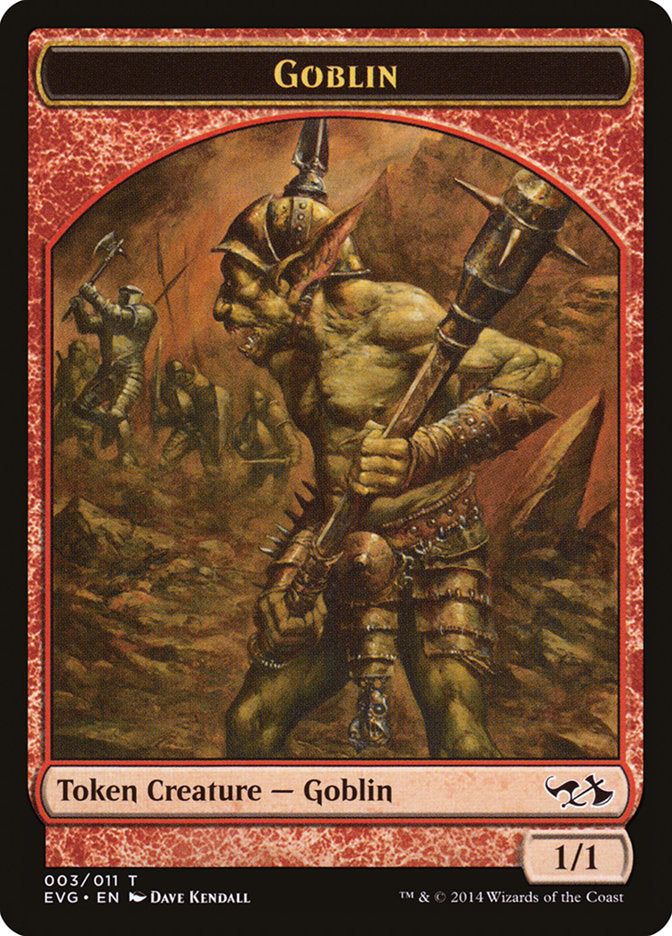 Goblin Token (Elves vs. Goblins) [Duel Decks Anthology Tokens] | Card Merchant Takapuna