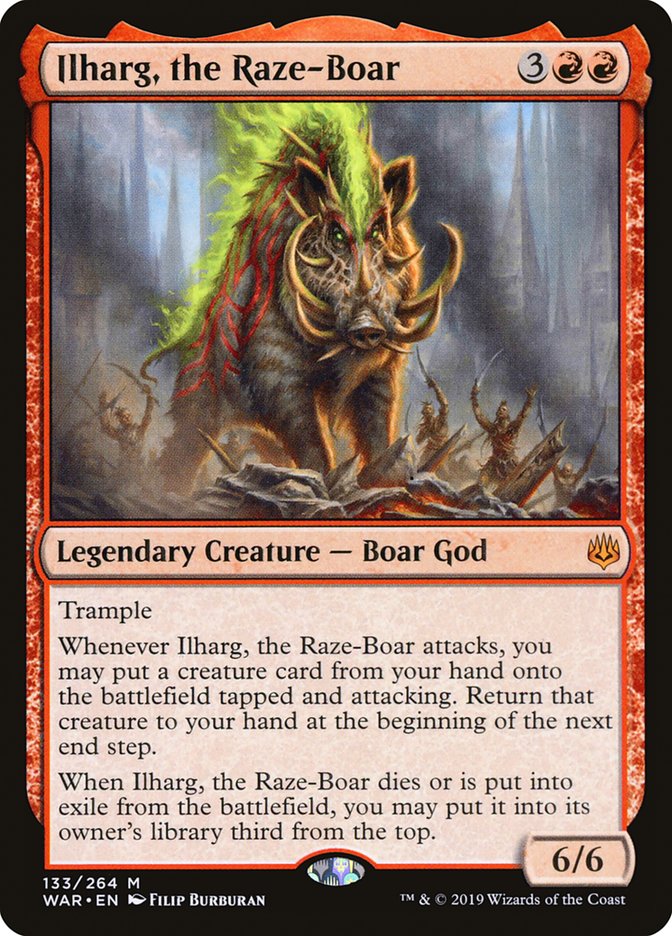 Ilharg, the Raze-Boar [War of the Spark] | Card Merchant Takapuna