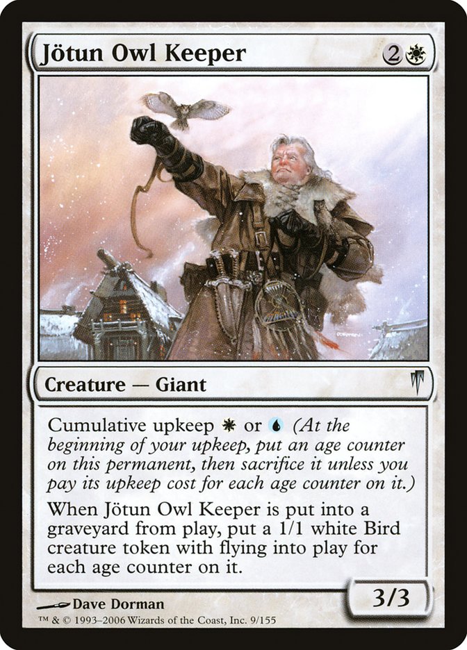 Jotun Owl Keeper [Coldsnap] | Card Merchant Takapuna