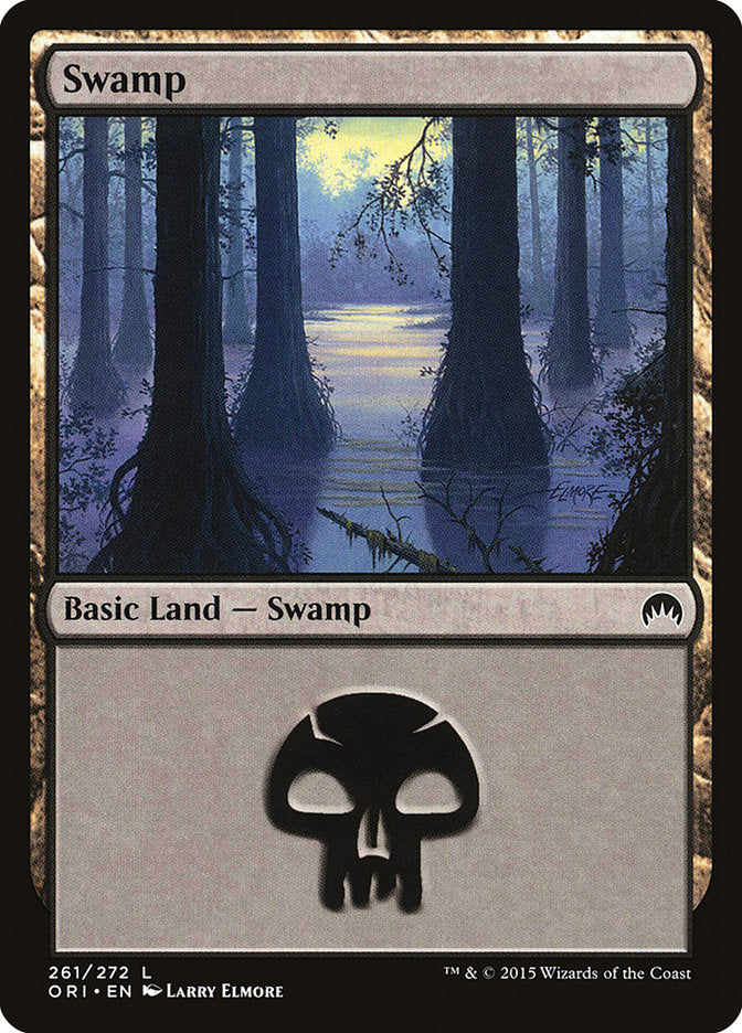 Swamp (261) [Magic Origins] | Card Merchant Takapuna