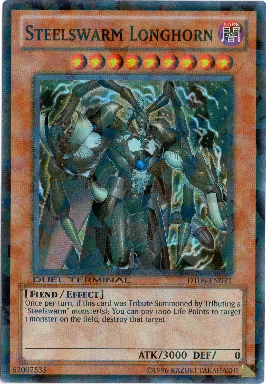 Steelswarm Longhorn [DT06-EN031] Super Rare | Card Merchant Takapuna