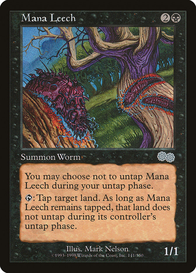 Mana Leech [Urza's Saga] | Card Merchant Takapuna