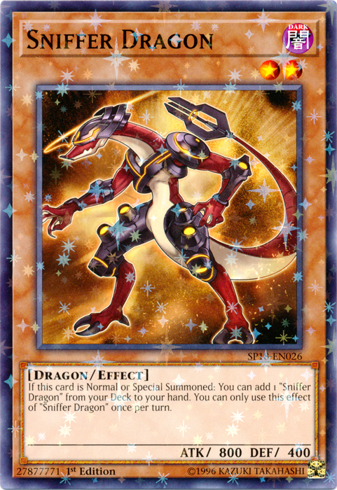 Sniffer Dragon [SP18-EN026] Starfoil Rare | Card Merchant Takapuna