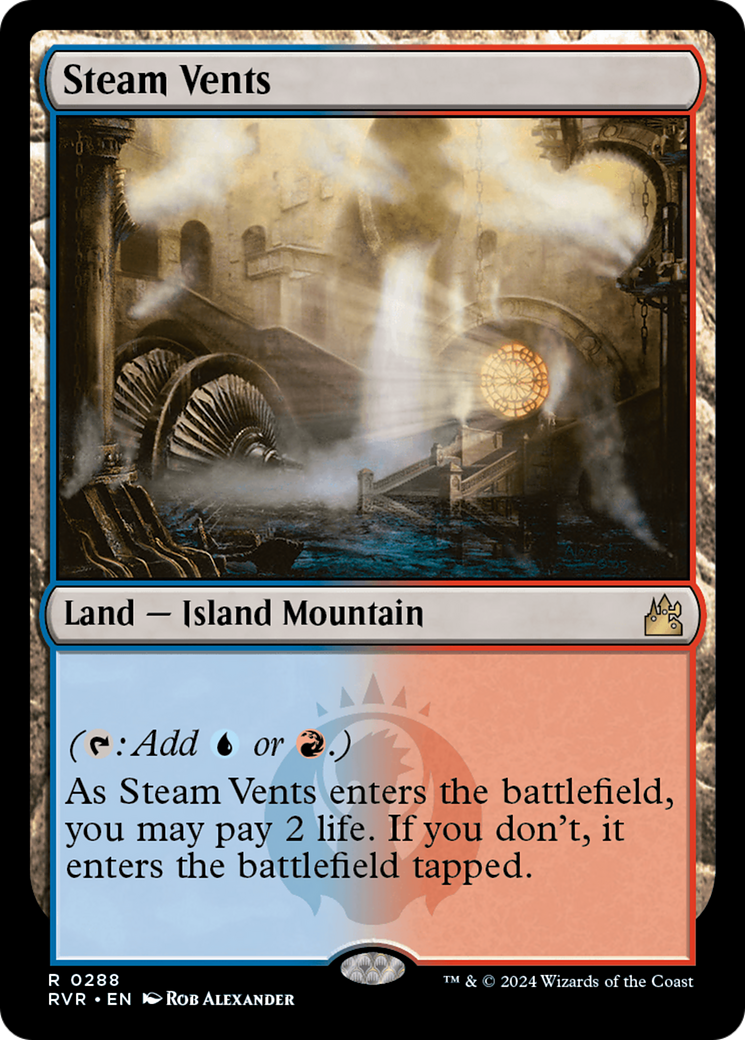 Steam Vents [Ravnica Remastered] | Card Merchant Takapuna