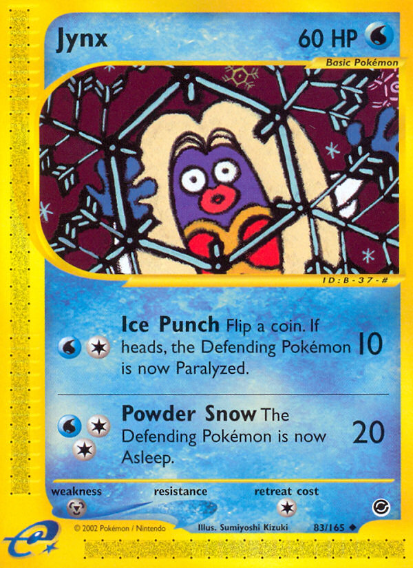 Jynx (83/165) [Expedition: Base Set] | Card Merchant Takapuna