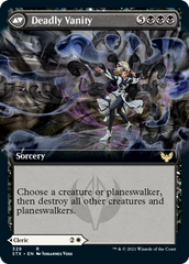 Selfless Glyphweaver // Deadly Vanity (Extended Art) [Strixhaven: School of Mages] | Card Merchant Takapuna