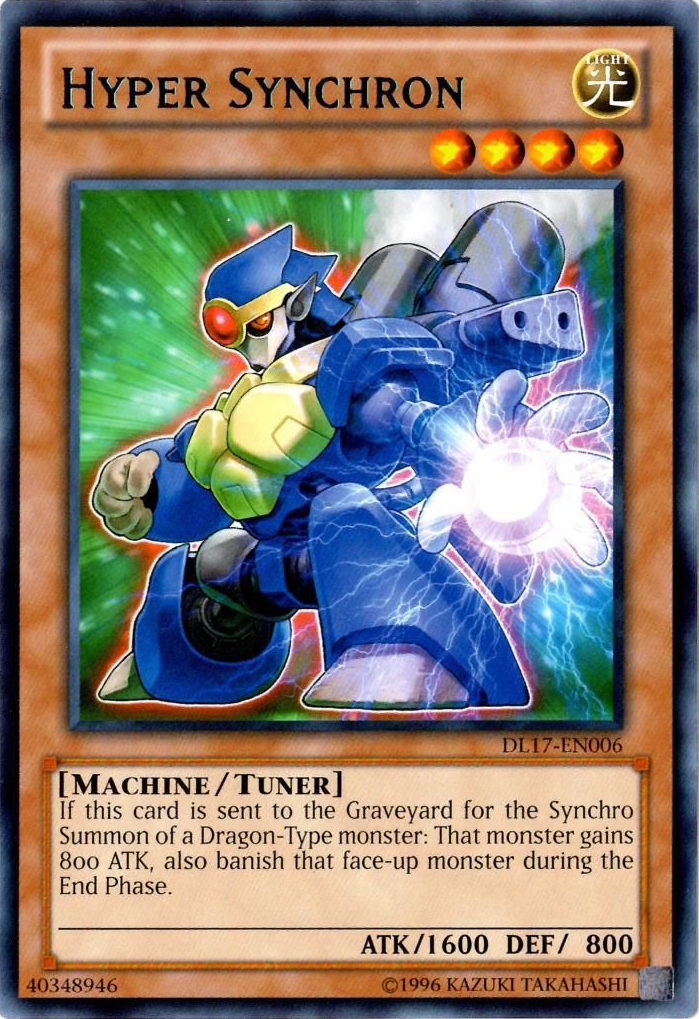 Hyper Synchron (Blue) [DL17-EN006] Rare | Card Merchant Takapuna