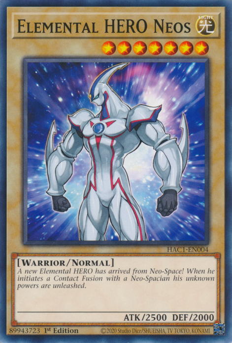 Elemental HERO Neos [HAC1-EN004] Common | Card Merchant Takapuna