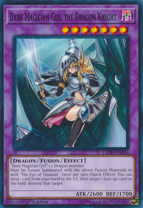 Dark Magician Girl the Dragon Knight [LEDD-ENA36] Common | Card Merchant Takapuna