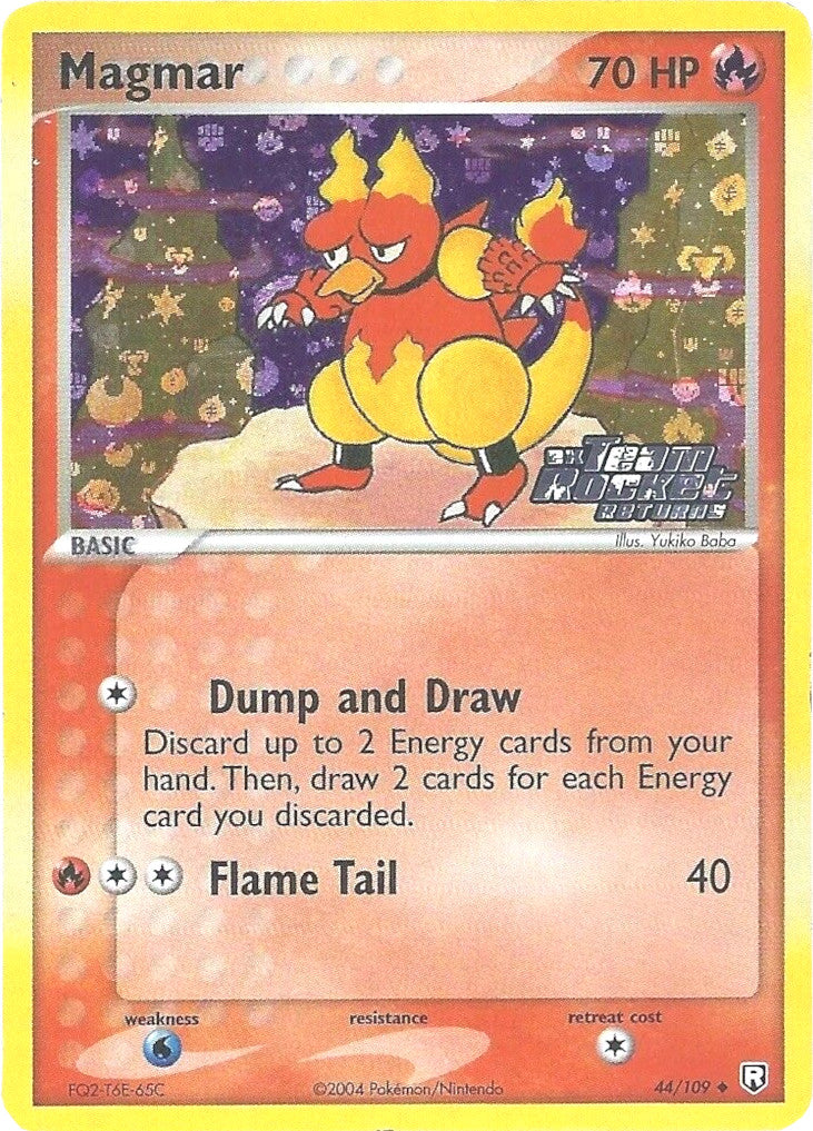 Magmar (44/109) (Stamped) [EX: Team Rocket Returns] | Card Merchant Takapuna