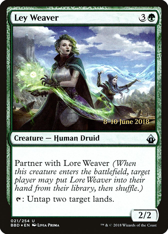 Ley Weaver [Battlebond Prerelease Promos] | Card Merchant Takapuna